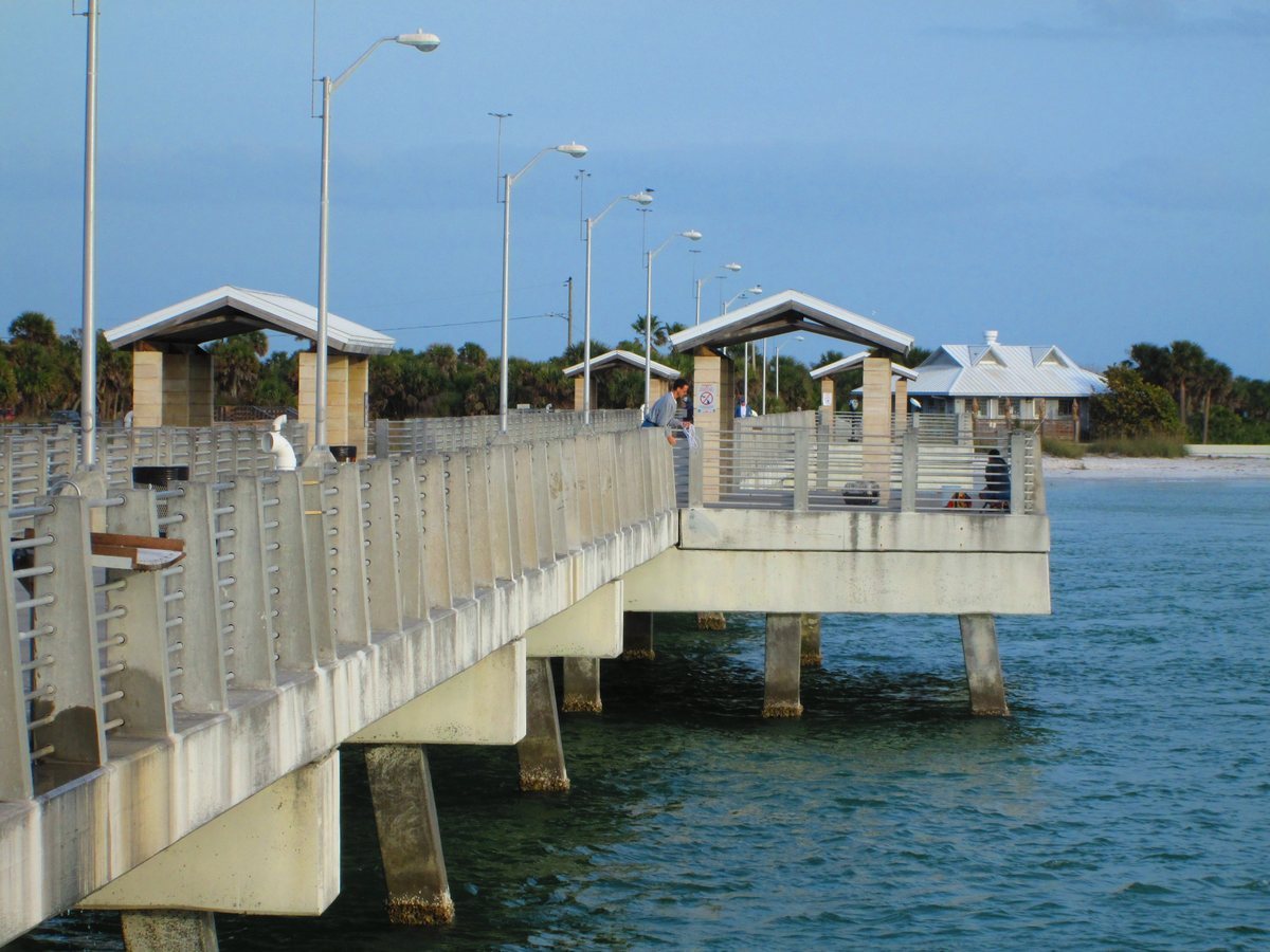 Fort De Soto Gulf Pier.