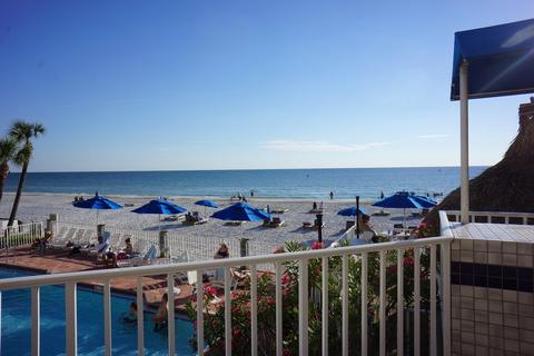Indian Rocks Beach shoreline.