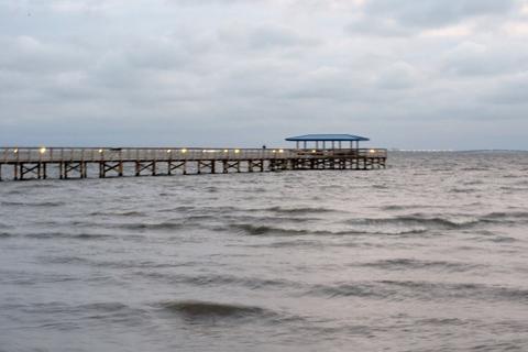 The upper bay.
