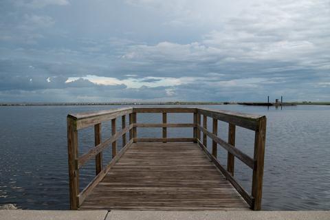 The St. Petersburg waterfront.