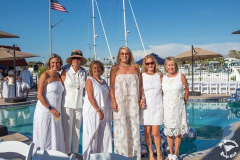 The St. Petersburg Yacht Club at Pass-a-Grille, where Tampa Bay meets the Gulf.